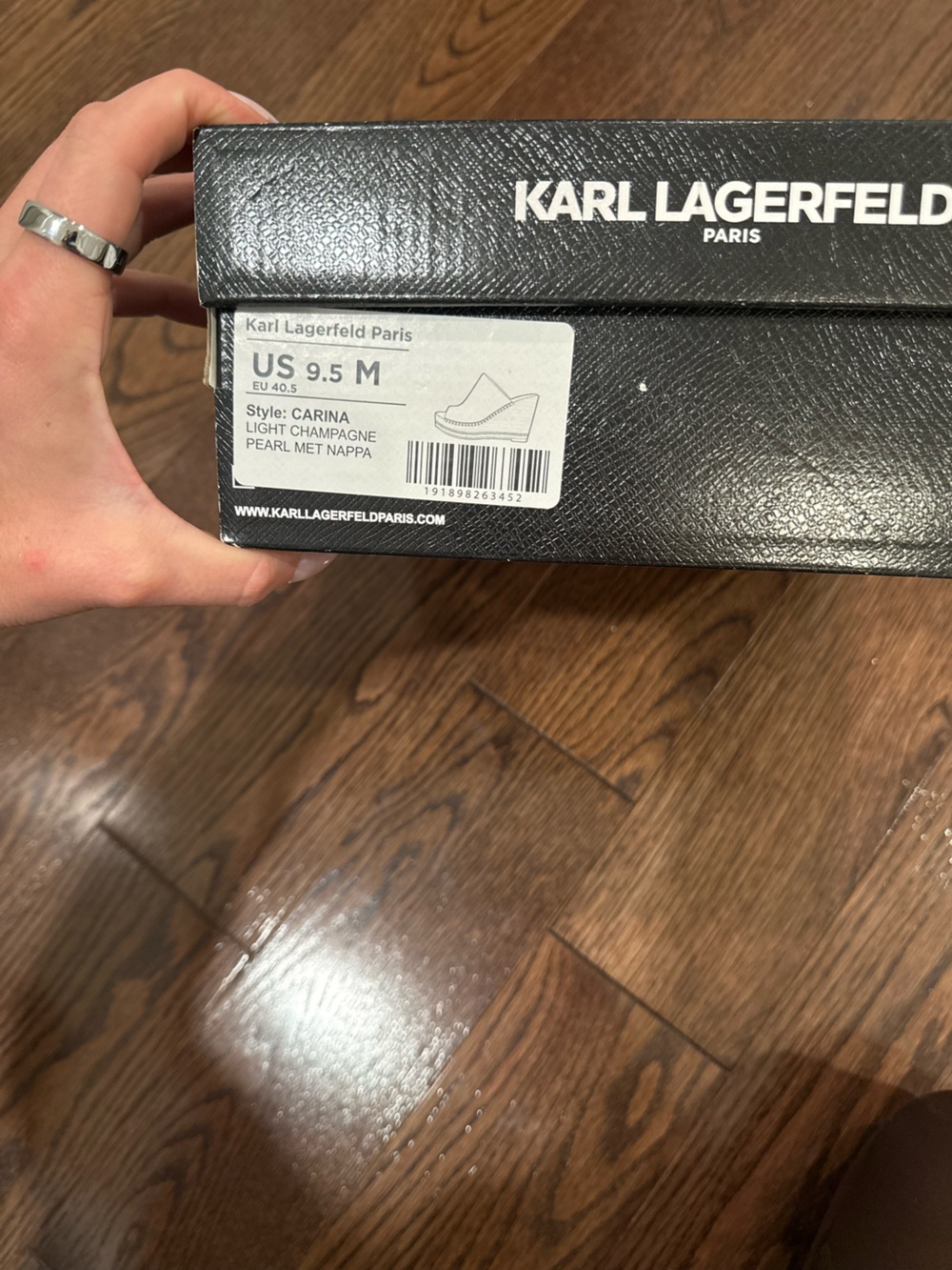 Karl Lagerfeld Wedges - Picture 8 of 8